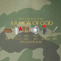 Put On The Full Armor Of God Shield Ephesians 611 Christian Legacy Tie Dye Trucker Hat