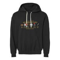 Put On The Full Armor Of God Shield Ephesians 611 Christian Garment-Dyed Fleece Hoodie