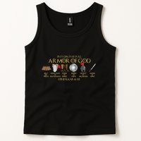 Put On The Full Armor Of God Shield Ephesians 611 Christian Tank Top
