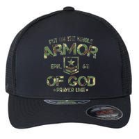 Put On The Spiritual Armor Of God Ephesians Flexfit Unipanel Trucker Cap