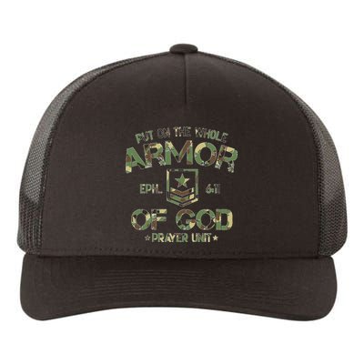 Put On The Spiritual Armor Of God Ephesians Yupoong Adult 5-Panel Trucker Hat