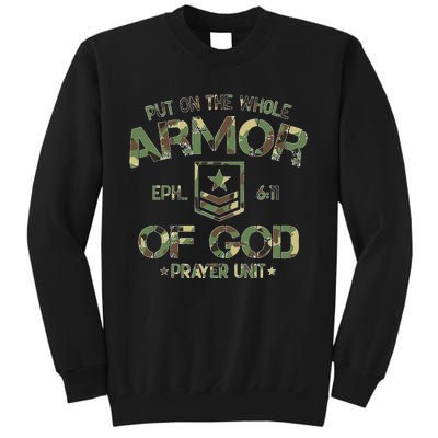 Put On The Spiritual Armor Of God Ephesians Sweatshirt