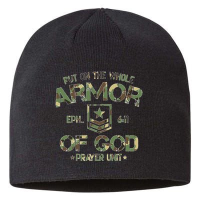 Put On The Spiritual Armor Of God Ephesians Sustainable Beanie