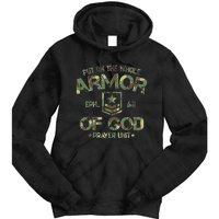 Put On The Spiritual Armor Of God Ephesians Tie Dye Hoodie