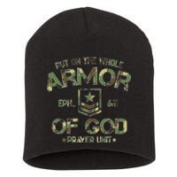 Put On The Spiritual Armor Of God Ephesians Short Acrylic Beanie