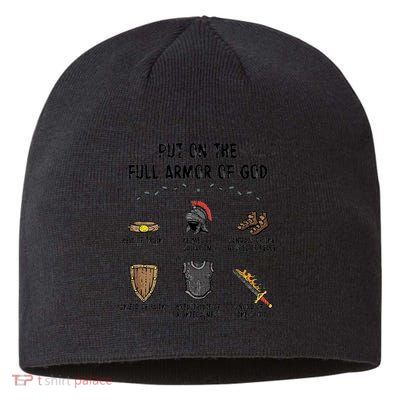 Put On The Full Armor Of God Sustainable Beanie