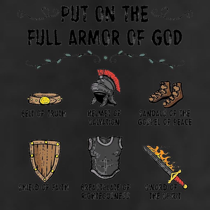 Put On The Full Armor Of God 25L Jumbo Tote