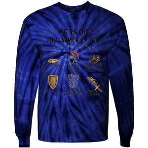 Put On The Full Armor Of God Tie-Dye Long Sleeve Shirt