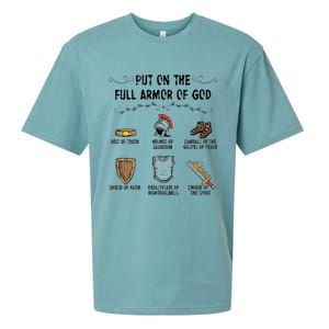 Put On The Full Armor Of God Sueded Cloud Jersey T-Shirt