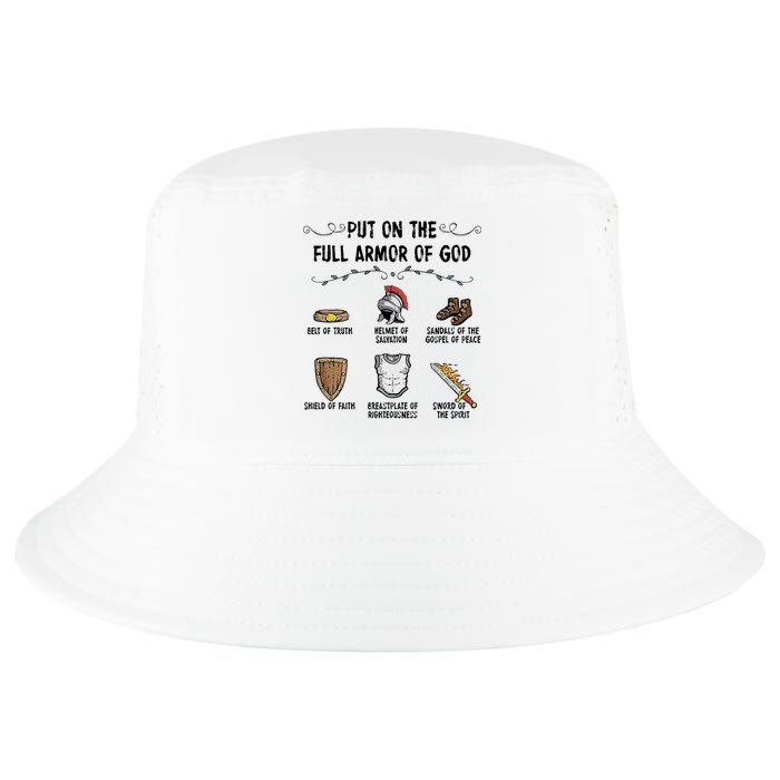 Put On The Full Armor Of God Cool Comfort Performance Bucket Hat
