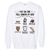 Put On The Full Armor Of God Garment-Dyed Sweatshirt