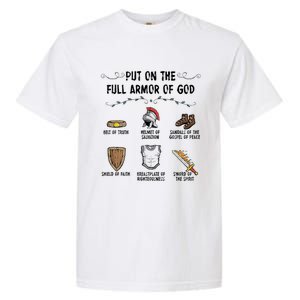 Put On The Full Armor Of God Garment-Dyed Heavyweight T-Shirt