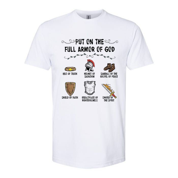 Put On The Full Armor Of God Softstyle CVC T-Shirt