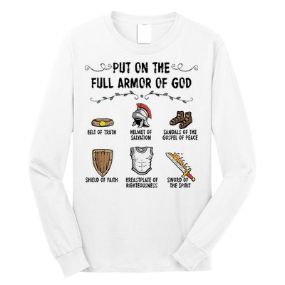 Put On The Full Armor Of God Long Sleeve Shirt