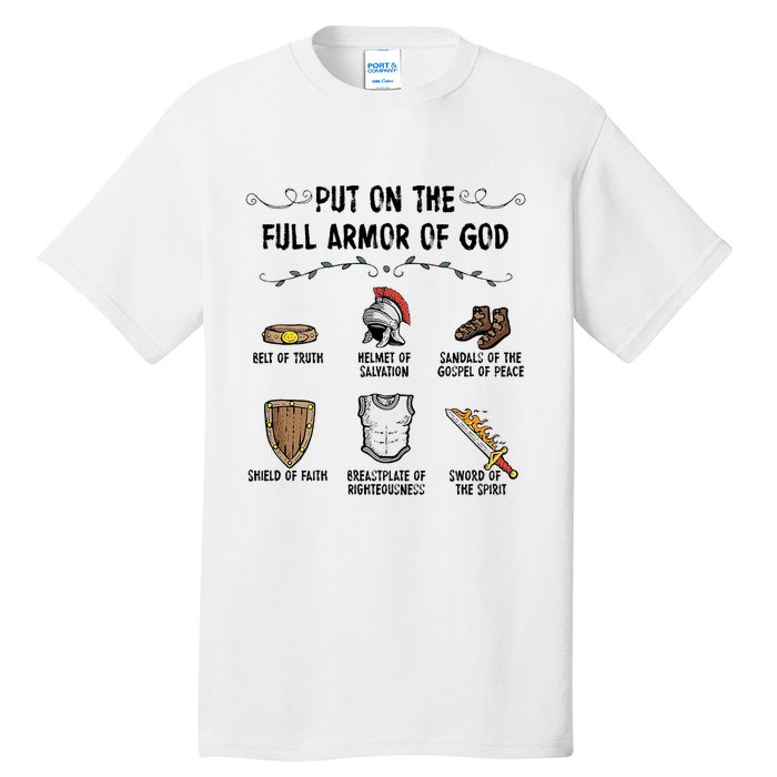 Put On The Full Armor Of God Tall T-Shirt