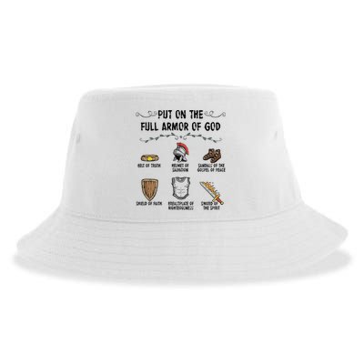 Put On The Full Armor Of God Sustainable Bucket Hat