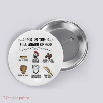Put On The Full Armor Of God Button