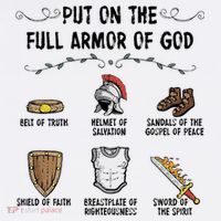 Put On The Full Armor Of God Flatbill Hat