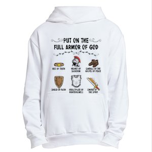 Put On The Full Armor Of God Urban Pullover Hoodie