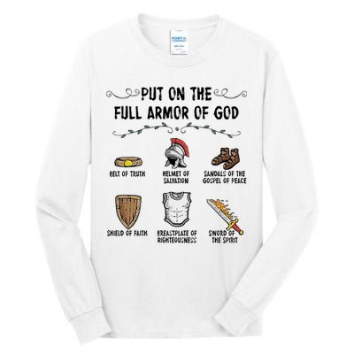 Put On The Full Armor Of God Tall Long Sleeve T-Shirt