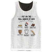 Put On The Full Armor Of God Mesh Reversible Basketball Jersey Tank