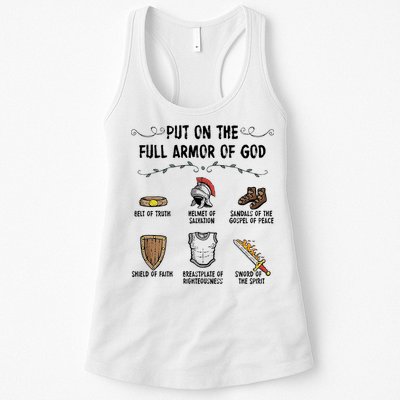 Put On The Full Armor Of God Womens Tank Top