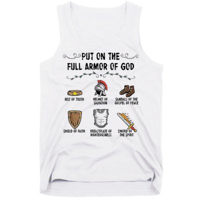 Put On The Full Armor Of God Tank Top