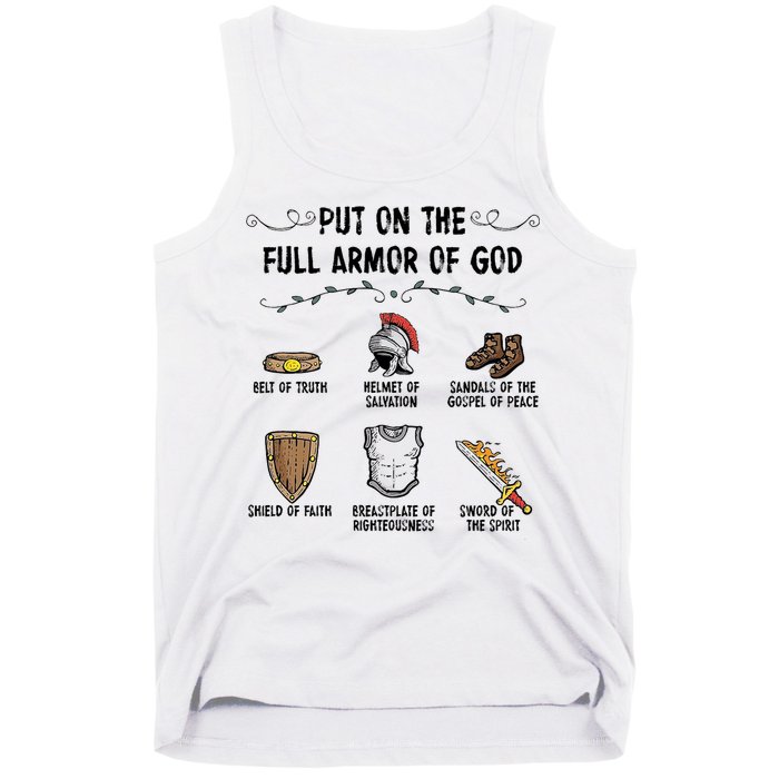 Put On The Full Armor Of God Tank Top