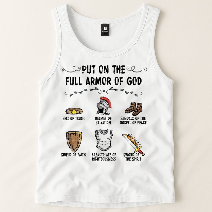 Put On The Full Armor Of God Tank Top