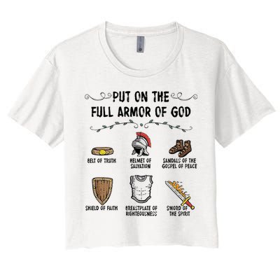 Put On The Full Armor Of God Crop Top