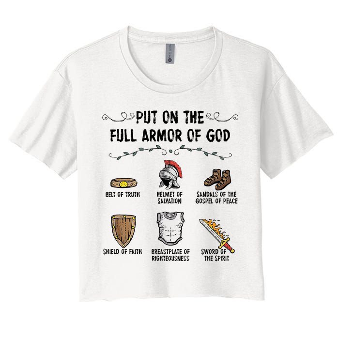 Put On The Full Armor Of God Crop Top