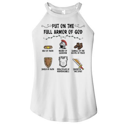Put On The Full Armor Of God Women's Perfect Tri Rocker Tank