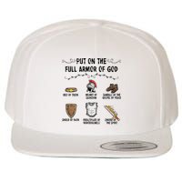Put On The Full Armor Of God Wool Snapback Cap