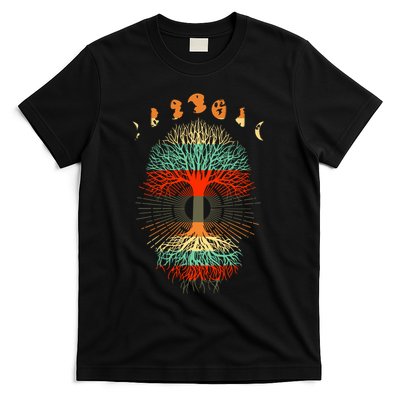 Phases Of The Moon Nature Retro T-Shirt