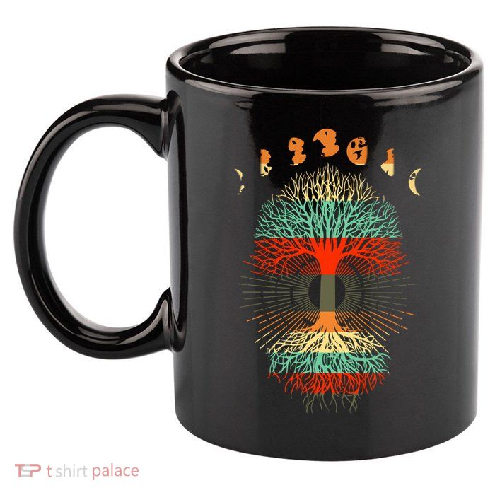 Phases Of The Moon Nature Retro 11oz C Handle Ceramic Mug