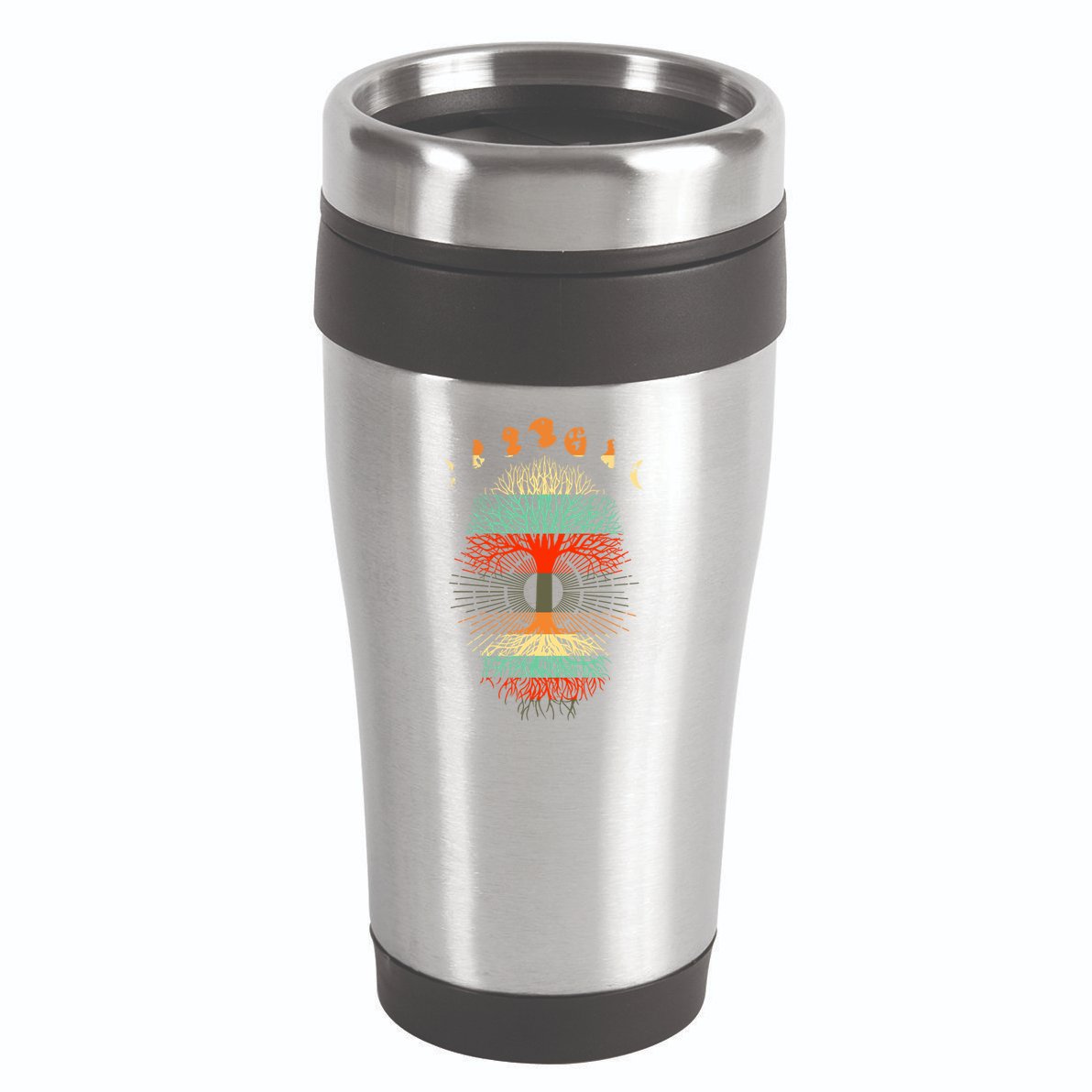 Phases Of The Moon Nature Retro 16oz Travel Tumbler