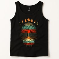 Phases Of The Moon Nature Retro Tank Top