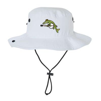 Pickin On The Pike Graphic For Music Loving Fisherman Legacy Cool Fit Booney Bucket Hat