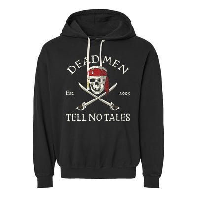 Dead Tell No Tales Garment-Dyed Fleece Hoodie
