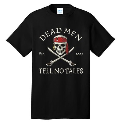 Pirates Of The Caribbean Dead Tell No Tales Tall T-Shirt