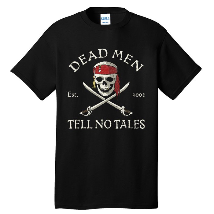 Pirates Of The Caribbean Dead Tell No Tales Tall T-Shirt