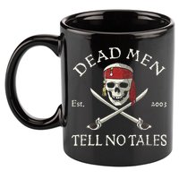 Dead Tell No Tales 11oz C Handle Ceramic Mug