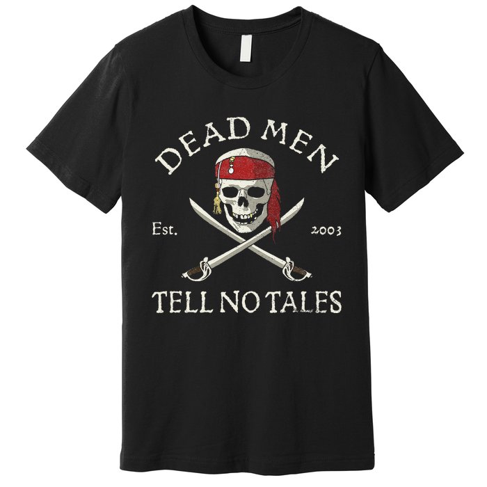 Pirates Of The Caribbean Dead Tell No Tales Premium T-Shirt