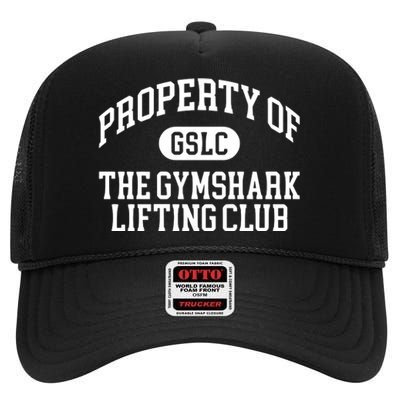 Property Of The Gymshark Lifting Club High Crown Mesh Back Trucker Hat