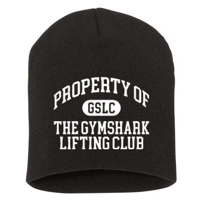 Property Of The Gymshark Lifting Club Short Acrylic Beanie