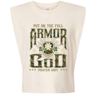 Put On The Full Armor Of God Christian Religious Bible Garment-Dyed Women's Muscle Tee