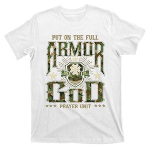 Put On The Full Armor Of God Christian Religious Bible T-Shirt