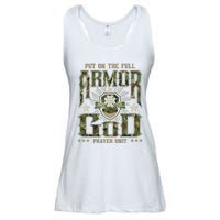 Put On The Full Armor Of God Christian Religious Bible Ladies Essential Flowy Tank