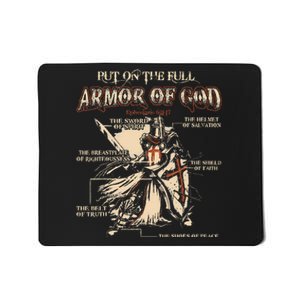 Put On The Full Armor Of God Jesus Mousepad