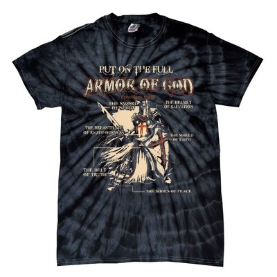 Put On The Full Armor Of God Jesus Tie-Dye T-Shirt